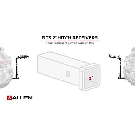 Allen Sports プレミア マウンテンバイク掛けラック (Locking 5-bike: 2\" Hitch)の画像