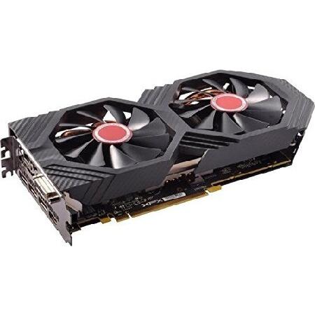 純正超高品質 XFX AMD Radeon RX - 580 8 GB gddr5 PCI Express 3.0グラフィックカード - ブラックrx-580p8dbdr