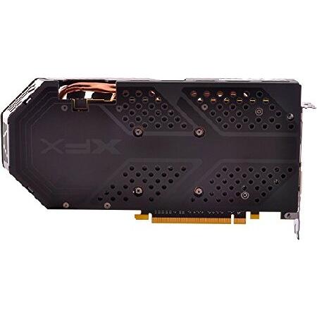 純正超高品質 XFX AMD Radeon RX - 580 8 GB gddr5 PCI Express 3.0グラフィックカード - ブラックrx-580p8dbdr