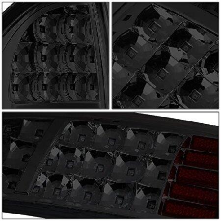 DNA Motoring TL-TTAC05-LED-3D-BK-CL ペア 3D LED バー テールライト ブラック [05-15 タコマ用] TL-TTAC05-LED-CH-SMの画像