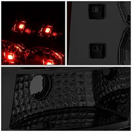 DNA Motoring TL-TTAC05-LED-3D-BK-CL ペア 3D LED バー テールライト ブラック [05-15 タコマ用] TL-TTAC05-LED-CH-SMの画像