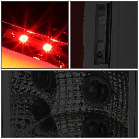 DNA Motoring TL-GMCSIE07-LED-3D-CH-SM 3D LEDバーテールライト (クローム/スモーク)の画像
