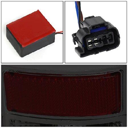 DNA Motoring TL-GMCSIE07-LED-3D-CH-SM 3D LEDバーテールライト (クローム/スモーク)の画像