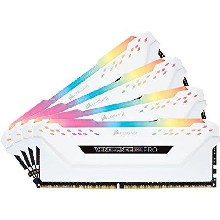 クリアランス卸し売り CORSAIR DDR4-3600MHz デスクトップPC用 メモリモジュール VENGEANCE RGB PRO シリーズ 32GB [8GB×4枚] CMW32GX4M4C3600C18W