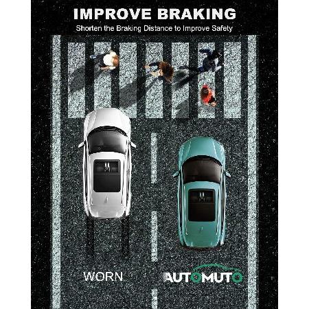 AUTOMUTO 完全ストラットアセンブリ フロントとリアのペアショックアブソーバー フィット2005-2010 シボレー コバルト、2006-2011 シボレー HHR、2007-2009 ポンの画像