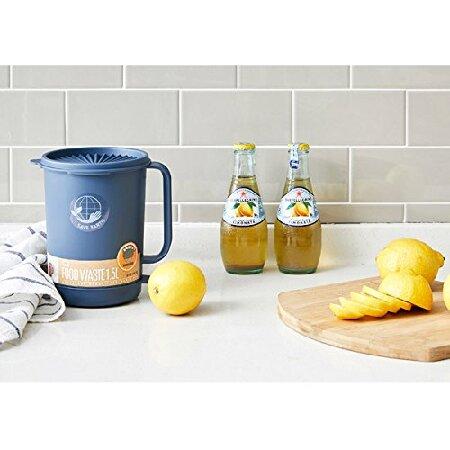 Lock＆Lock 1.5L Food Waste Bin Odor Free, Convenient handles, 6.7 x 6.6 in