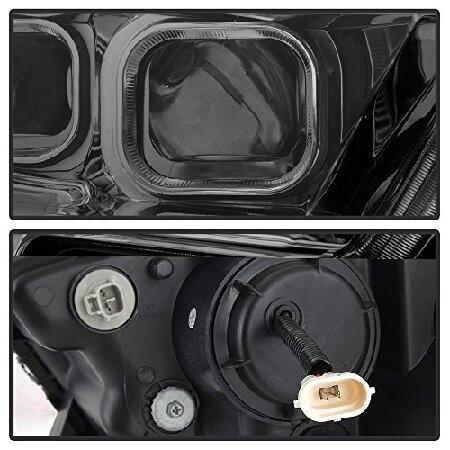 ACANII - For Smoke 2016-2019 Toyota Tacoma LED Sequential Signal DRL Headlights Headlamps Driver + Passenger Side_5