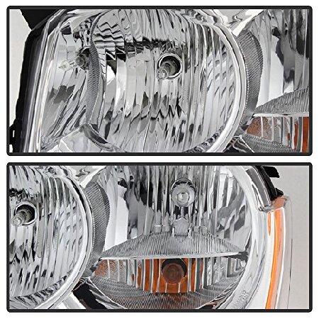 ACANII - For 2005-2007 Jeep Grand Cherokee Replacement Headlights Headlamps Pair Driver + Passenger Sideの画像