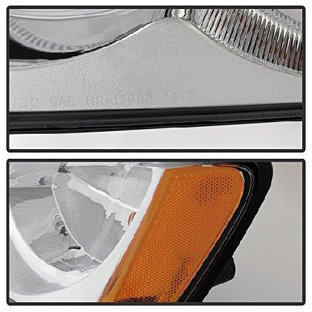 ACANII - For 2005-2007 Jeep Grand Cherokee Replacement Headlights Headlamps Pair Driver + Passenger Sideの画像