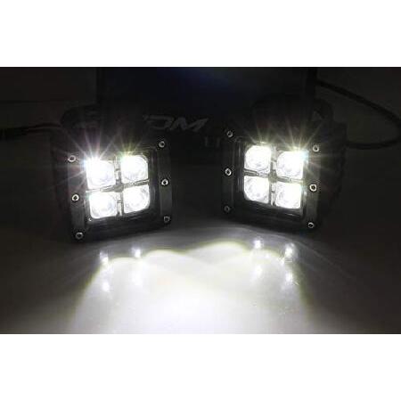 iJDMTOY A-Pillar LEDポッドライトキット トヨタ タコマ用 2016-up 70-285-White_2
