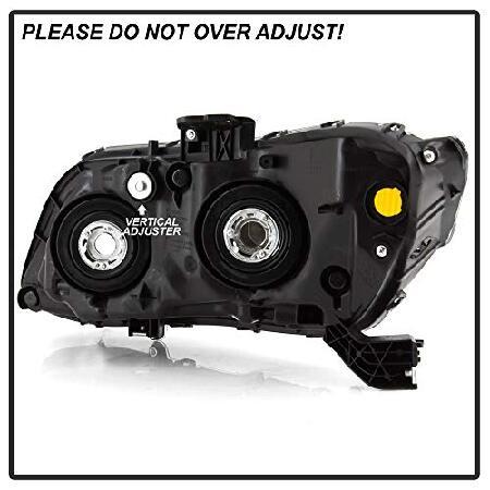 ACANII - 2012-2015 ホンダ シビック セダン 12 13-15 クーペ ヘッドライト ブラック ヘッドランプ 交換用ドライバー＆助手席側の画像