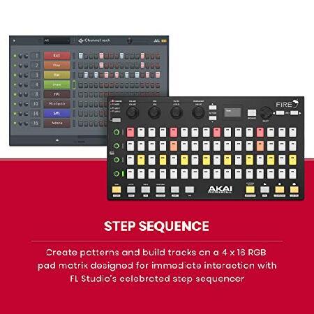 AKAI Professional FL Studio専用パーフォーマンスコントローラー FL Studio Fruity Fire Edition付属 Fire｜rest｜03