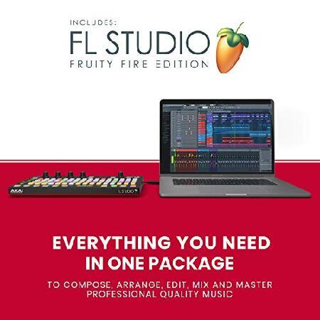 AKAI Professional FL Studio専用パーフォーマンスコントローラー FL Studio Fruity Fire Edition付属 Fire｜rest｜06