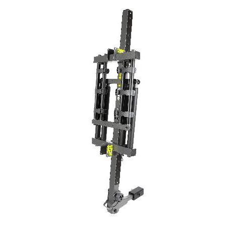 BUZZRACK (バズラック) BUZZSKI - ヒッチ マウント スキー/スノーボードラック | 2インチ/1.25インチの受け器対応 | 角度調節式の画像