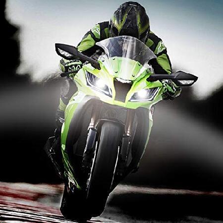 KT フルLEDヘッドライトアセンブリ Kawasaki Ninja ZX-10R 2011-2015 V2用 ホワイト KT-CK019の画像
