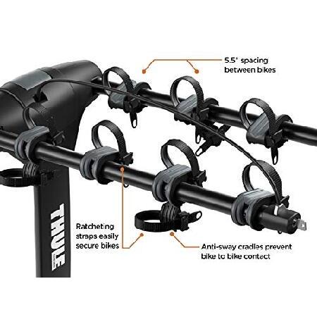 Thule Apex XT 5 Bike Hitch Rack , Blackの画像