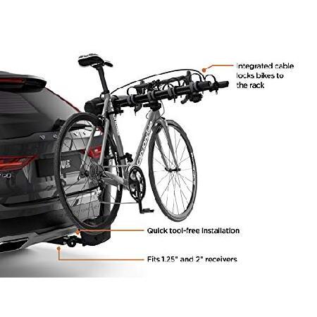 Thule Apex XT 5 Bike Hitch Rack , Blackの画像