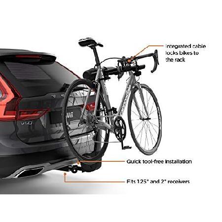 Thule Apex XT 2 Bike Hitch Rack, Blackの画像
