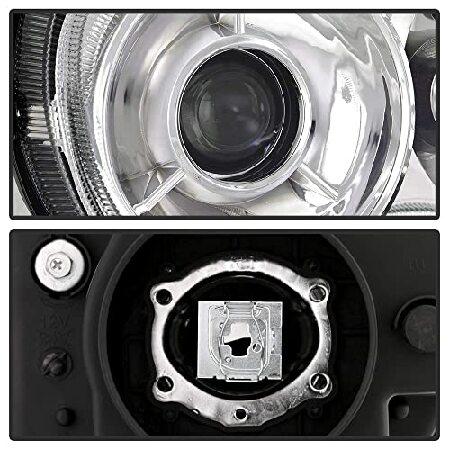 ACANII - 2005-2010 クライスラー 300C [ファクトリーOEスタイル] クロームヘッドライトヘッドランプ 交換用ドライバー + 助手席側の画像