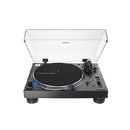 Audio-Technica AT-LP140XP-BK Direct-Drive Professional DJ Turntable, Black, Hi-Fi, Fully Manual, 3 Speed, High Torque Motor｜rest｜02