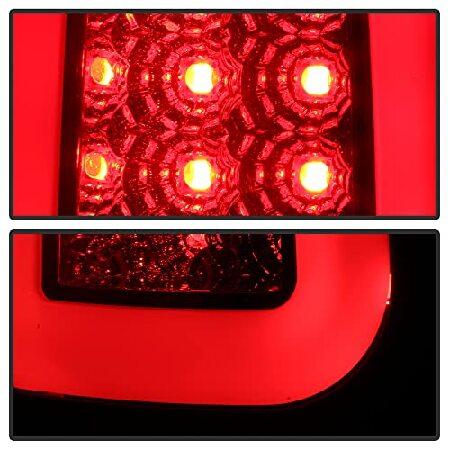 ACANII - For 1997-2003 Ford F150 99-07 F250 F350 F450 SD Black Smoked LED Tube Tail Lights Brake Lamps Left+Right_4