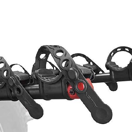 Allen Sports Premier Locking Quick Release 4-Bike Carrier for 2 Inch Hitch on Vehicles with Spare Tire, Model 400QR, Blackの画像