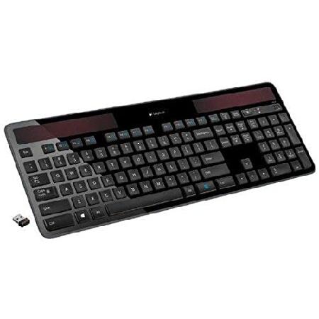 Logitech K750 Wireless Solar Keyboard for Windows Solar Recharging Keyboard Black, Not for Mac (Windows Black) :B07NQRL6P6:Rean - 通販 - Yahoo!ショッピング