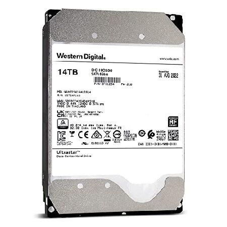 内蔵型ハードディスクドライブ 14TB HDD(ハードディスクドライブ) WD WUH721414ALE6L4 3.5インチ 14TB SATA