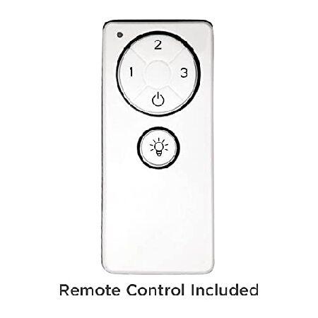 Journey Modern Indoor Ceiling Fan with Remote Control White for Living Room Kitchen for Living Room Kitchen House Bedroom Kids 【ランプレスタイプ】 Roo並行輸入