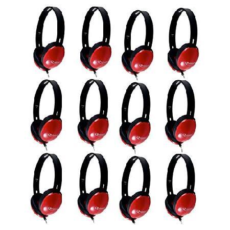 ★レア物 新品未開封 HamiltonBuhl Primo ステレオヘッドホン レッド 12個パック 【2837387929】(16652円)