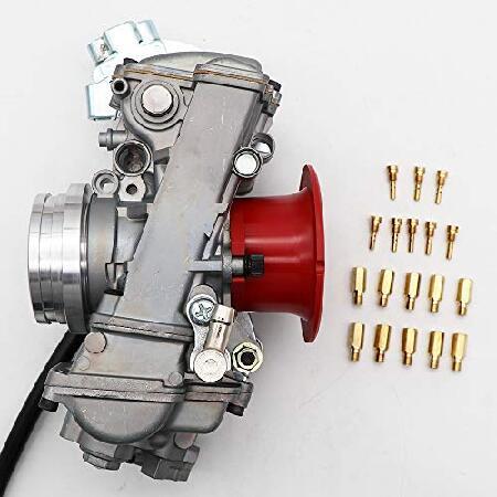 KIPA Carbuertor KTM 520 525 400 540 RFS EXC SX Suzuki DRZ400 GRSXR750 GSXR 1100 Honda CRF450 ダートバイク Keihin FCR 39 フラットサイドキャブレター39mm_1