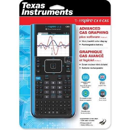 Texas Instruments(テキサス・インスツルメンツ) TI-Nspire CX II CAS カラーグラフ計算機 学生用ソフトウェア付き(PC/Mac) Amazon.com : Texas Instruments TI-Nspire CX II Color