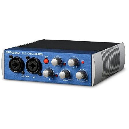 PreSonus AudioBox 96 Audio Interface Full Studio Kit with Studio One Artist Software Pack w/Atom Midi Production Pad Controller w/Mackie CR3-X Pair St｜rest｜02