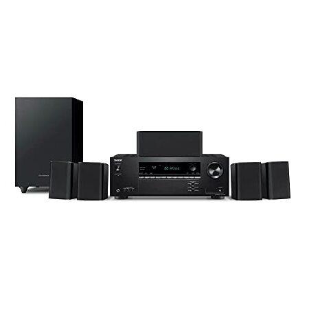 Onkyo HT-S3910 Home Audio Theater Receiver and Speaker Package, Front/Center Speaker, 4 Surround Speakers, Subwoofer and Receiver, 4K Ultra HD (2019 M｜rest｜02