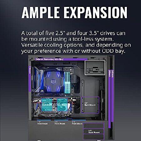 PCパーツ Cooler Master Silencio S600 静音型 ミドルタワー PCケース 