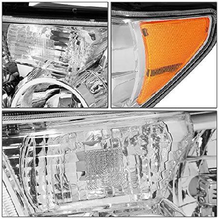DNA MOTORING HL-OH-TT07-CH-AM ペアフロントドライビングヘッドライトランプ交換用の画像