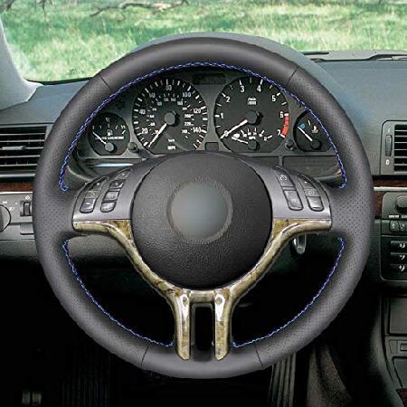 Mewant Coprivolante in pelle microfibra per BMW Serie 3 E46 E46/5 Serie