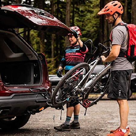 Swagman XTC2 TILT Hitch Mount Bike Rack ， Black， 1-1/4" and 2" hitch receiver， class 2 or higher_3