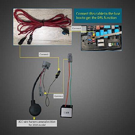 VLAND プロジェクター LED ヘッドライト トヨタ タンドラ 2014-2019対応 シーケンシャルウィンカー付き クロム 助手席＆運転席側_4