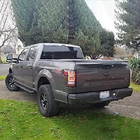 VLAND Led Tail lights Compatible with Ford F-150/ Raptor 2015-2019 Factory Halogen Pickup Truck w/Red Turn Signal (Not Fit a XLT/Lariat, Factory withの画像
