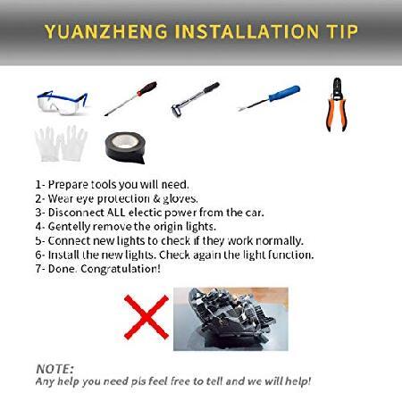 VLAND LED Tail Lights Compatible with [Ford F150 Pickup 2015-2020] With Red Turn Signals, Just fit the Halogen Factory lights, (Not Fit a BLIND Modelの画像