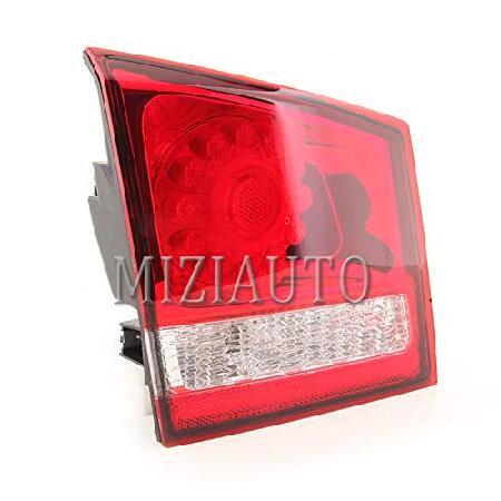 MZORANGE LED Inner Tail Light Lamp Stop Brake Indicator Warning Light For Dodge Journey 2012 2013 2014 2015 2016 2017 2018 with Bulb (Right Passengerの画像