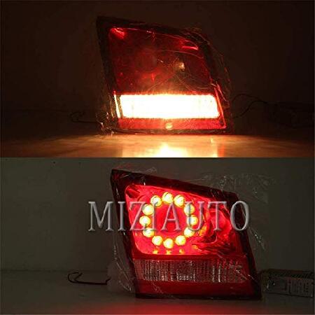 MZORANGE LED Inner Tail Light Lamp Stop Brake Indicator Warning Light For Dodge Journey 2012 2013 2014 2015 2016 2017 2018 with Bulb (Right Passengerの画像