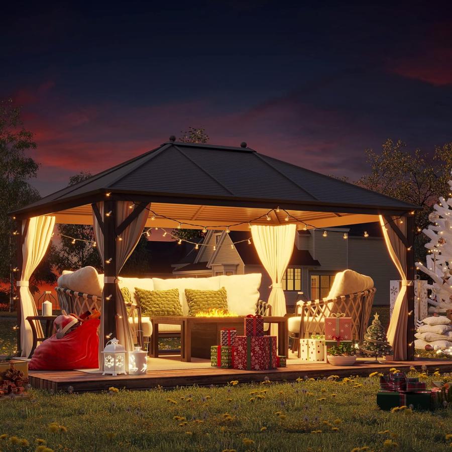 YOLENY 10'x13'ハードトップガゼボ : Rean STORE - 通販 - Yahoo