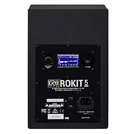 KRK RP5 Rokit 5 G4 プロフェッショナル バイアンプ 5インチ Amazon.com: KRK RP5 Rokit G4 Studio Monitor, Black (RP5G4-NA