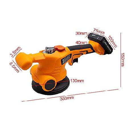 Electric　Wireless　Tile　Cup　13000mAh　Suction　Bricklayer　Machine　Tile　Tool　Tile　Laying　Vibrator　Floor　Leveling　Ceramic　100x100CM