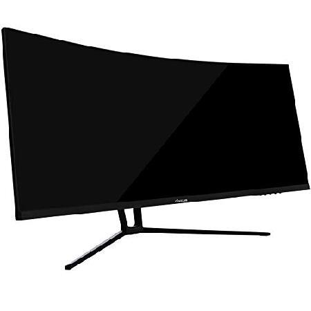 特別 Nixeus EDG 34” Ultrawide 3440 x 1440 AMD Radeon FreeSync Certified 144Hz 1500R Curved Gaming Monitor with Tilt Only Stand (NX-EDG34S)