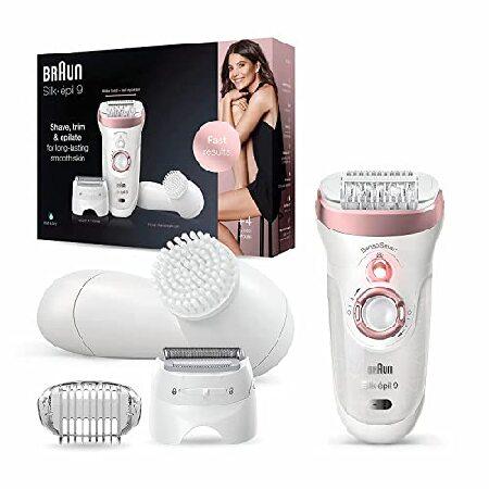 Braun Epilator Silk-epil 9 9-880, Facial Hair Removal for