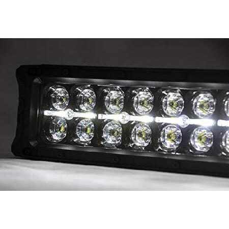 Rough Country 40インチ ブラックシリーズ カーブデュアルロウ DRL CREE LEDライトバー - 72940BDの画像