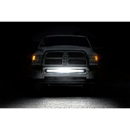 Rough Country 40インチ ブラックシリーズ カーブデュアルロウ DRL CREE LEDライトバー - 72940BDの画像